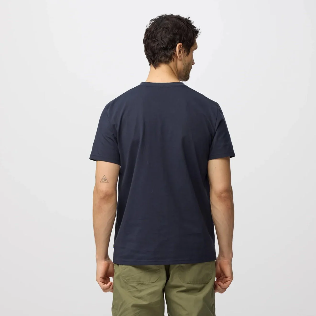 Fjallraven Archive Logo T-Shirt Classic Eggshell - Image 4