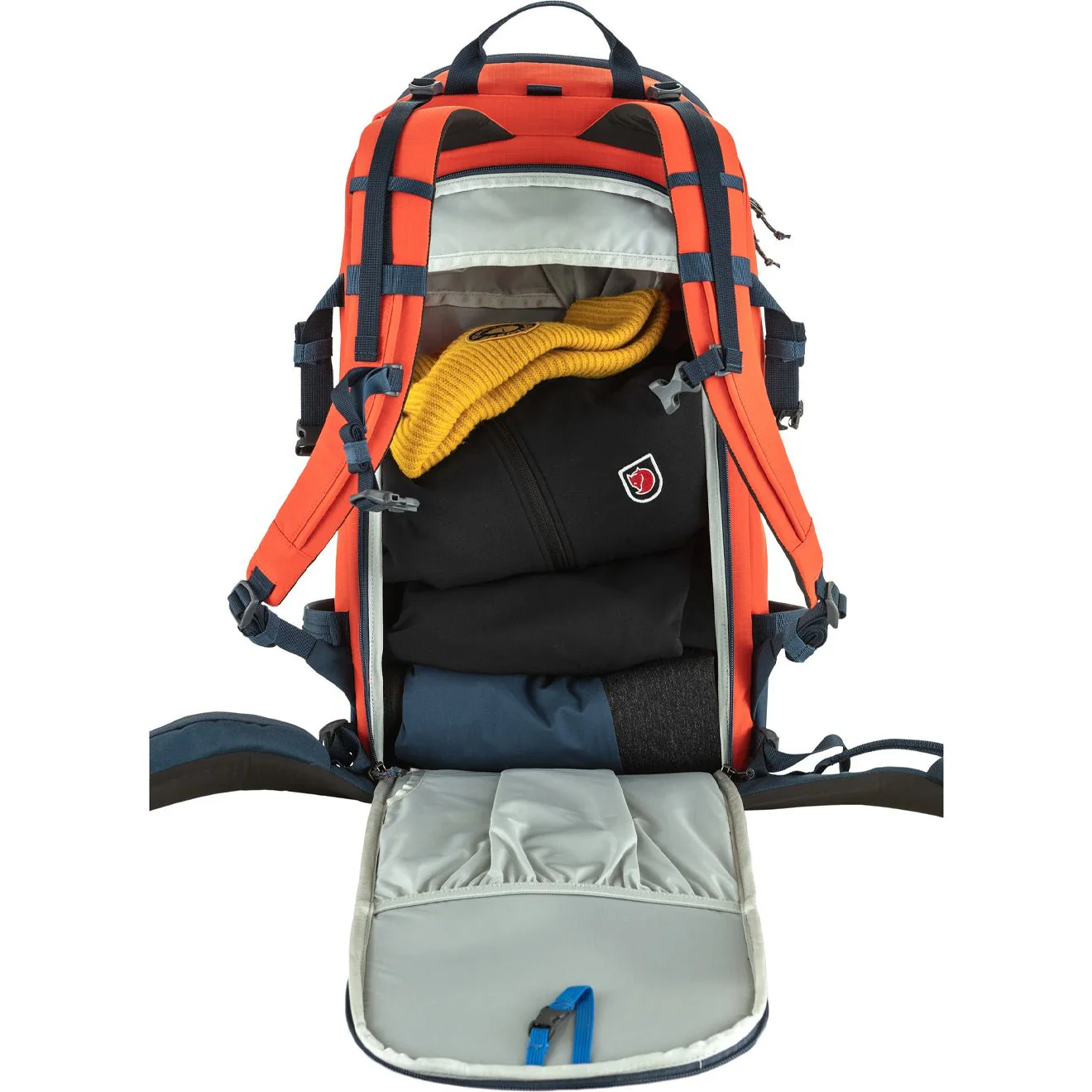 Fjallraven Bergtagen Touring 30 M/L Flame Orange / Mountain Blue - Image 6