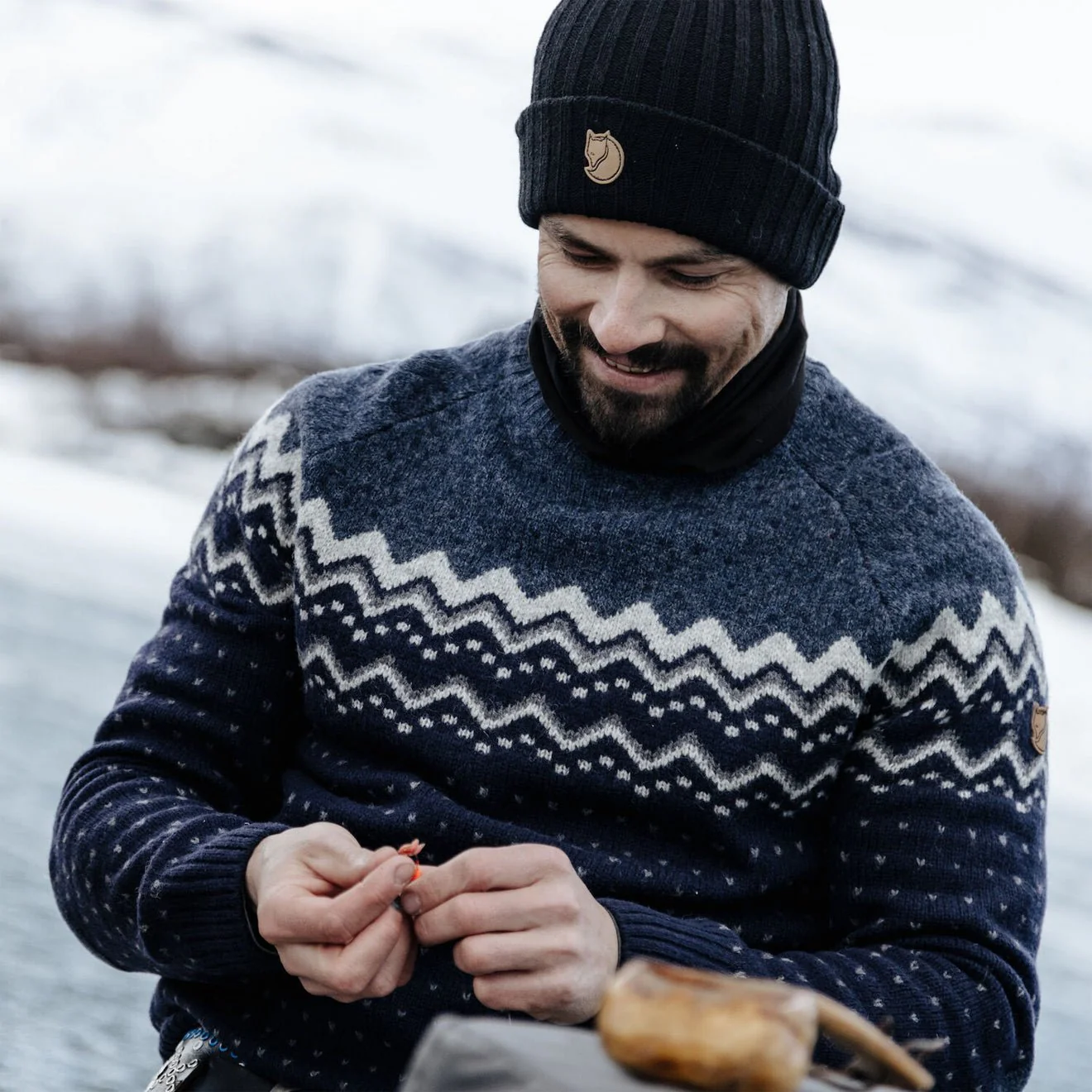 Fjallraven Byron Hat Black - Image 4