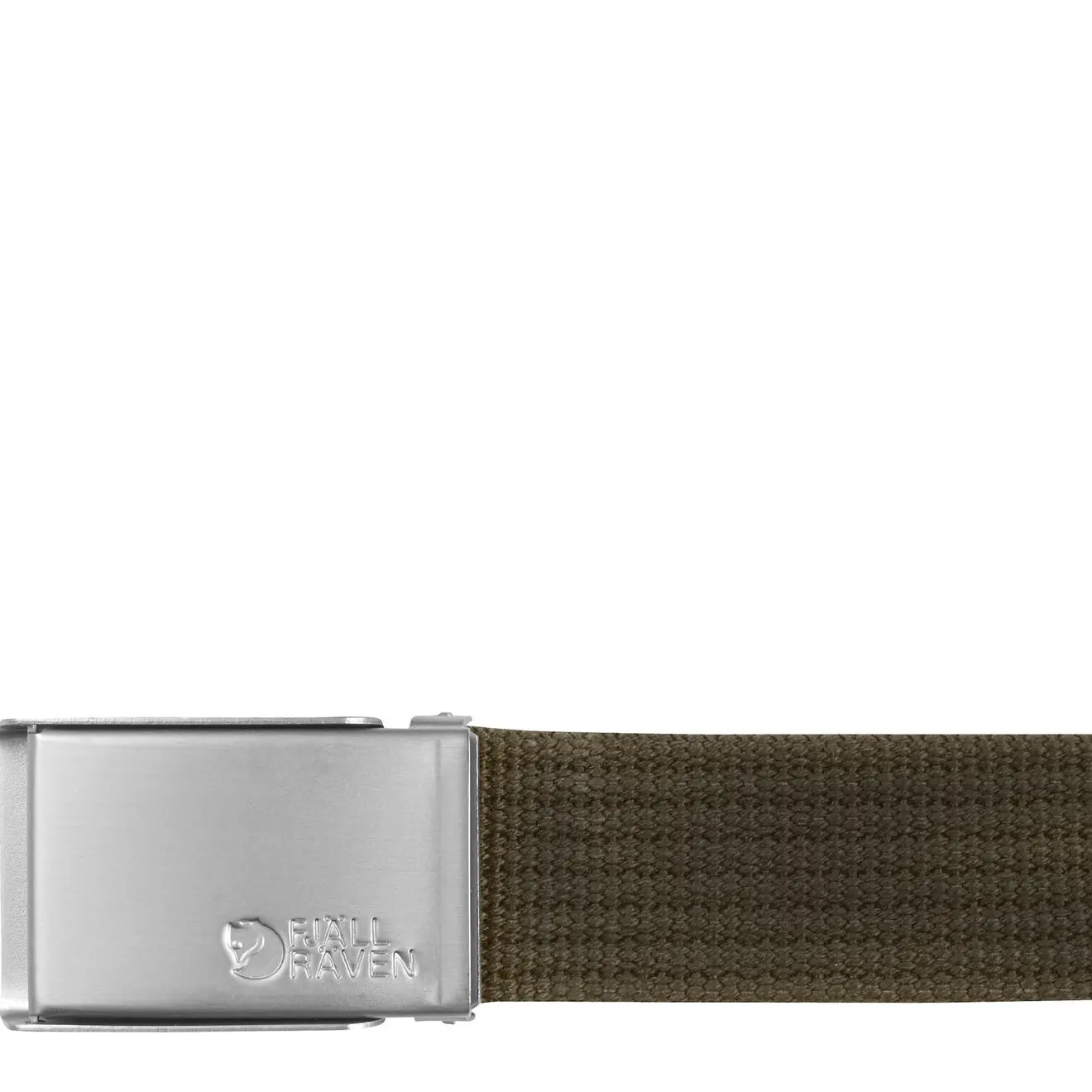 Fjallraven Canvas Belt Dark Olive - Image 2