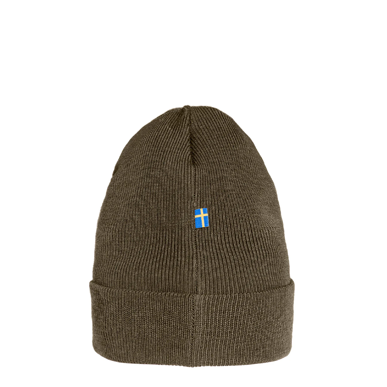 Fjallraven Classic Knit Hat Dark Olive - Image 2