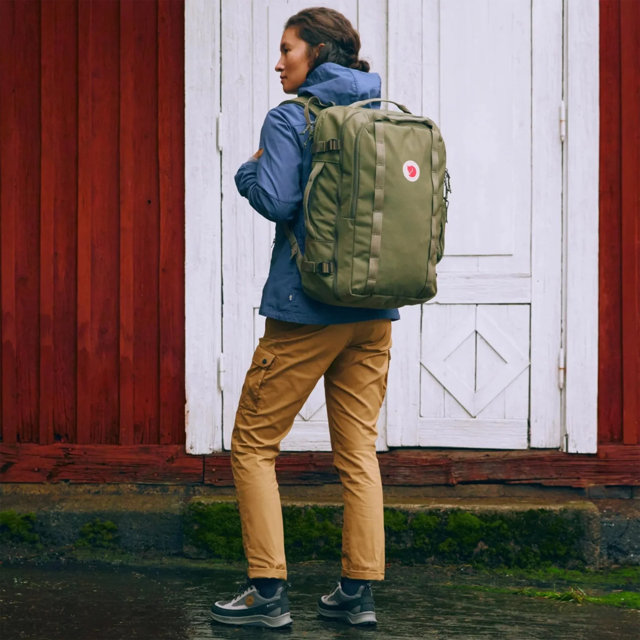 Fjallraven Farden Carry On Pack Green - Image 5
