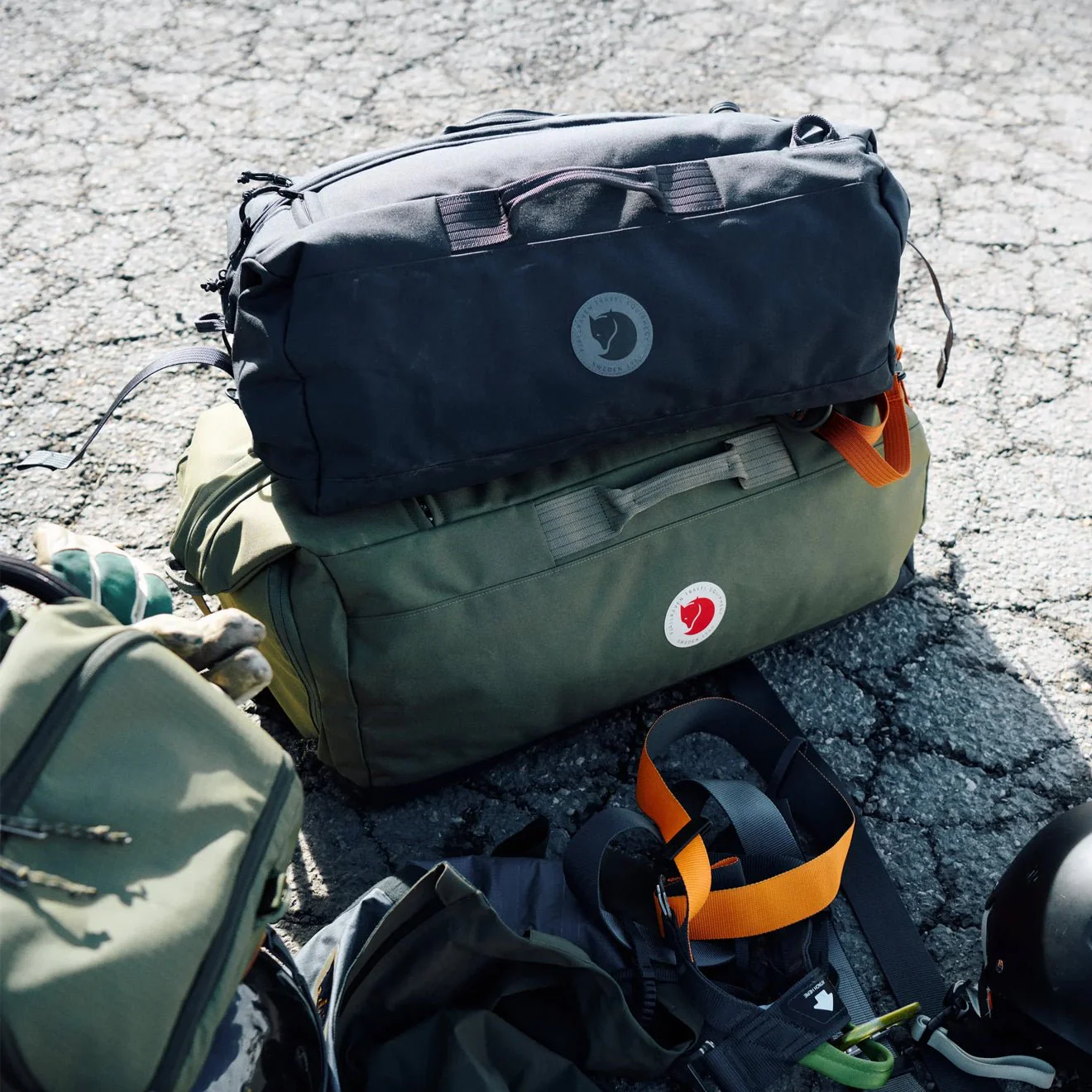 Fjallraven Farden Duffel 50 Navy - Image 4