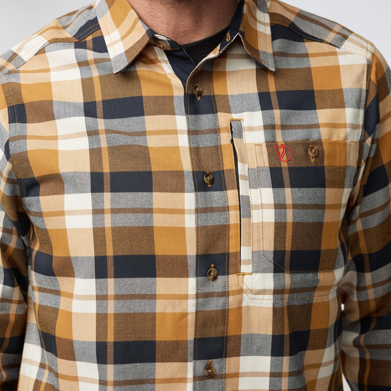 Fjallraven Fjallglim Shirt Autumn Leaf - Image 5