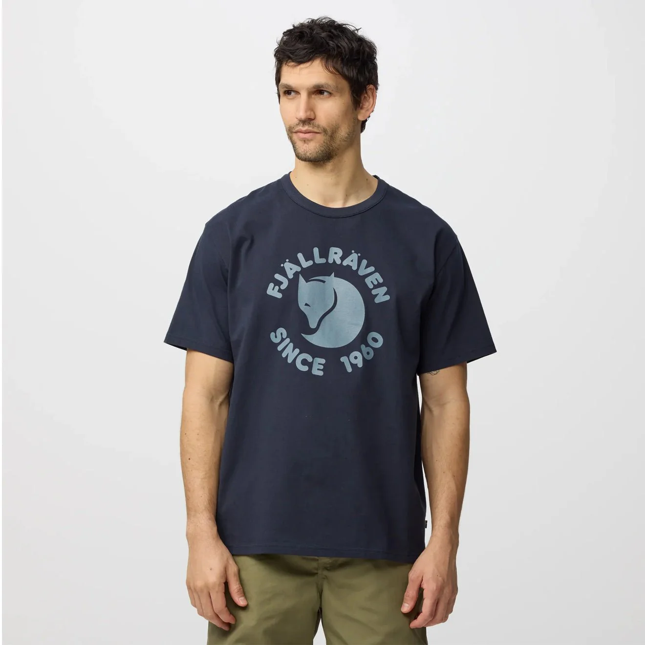 Fjallraven Fjallraven Relaxed T-Shirt Classic Dark Navy - Image 3