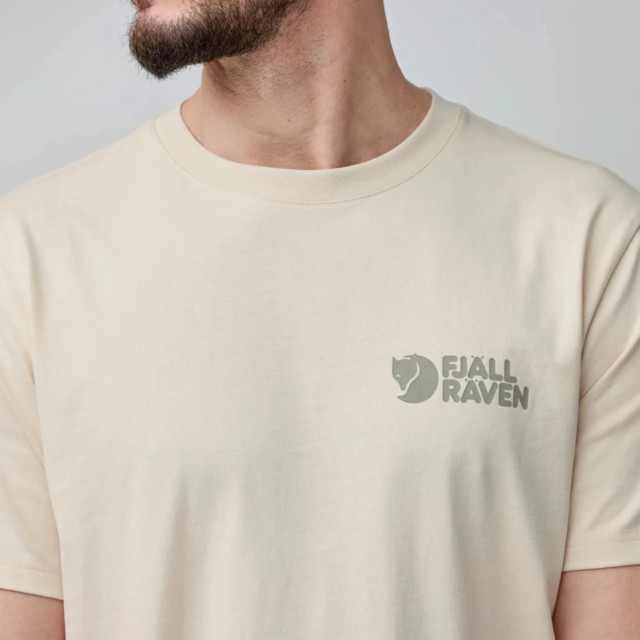 Fjallraven Heavy Classic T-shirt Chalk White - Image 4