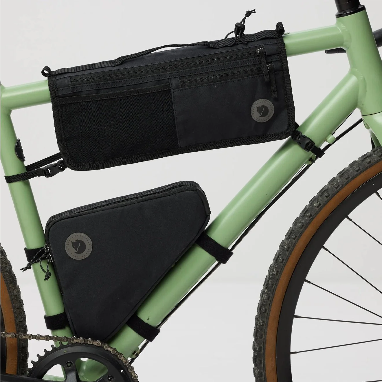 Fjallraven Hoja Bike Frame Fold Bag Classic Black - Image 2