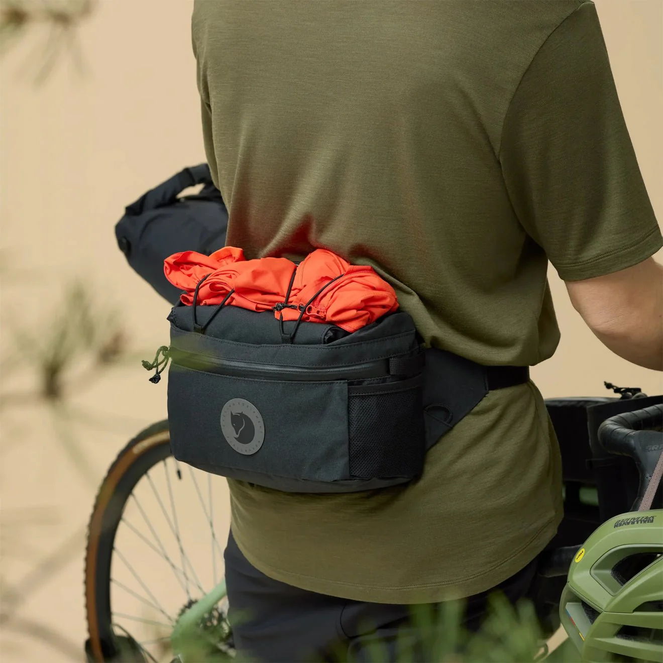 Fjallraven Hoja Expandable Hip Pack Classic Clay - Image 2