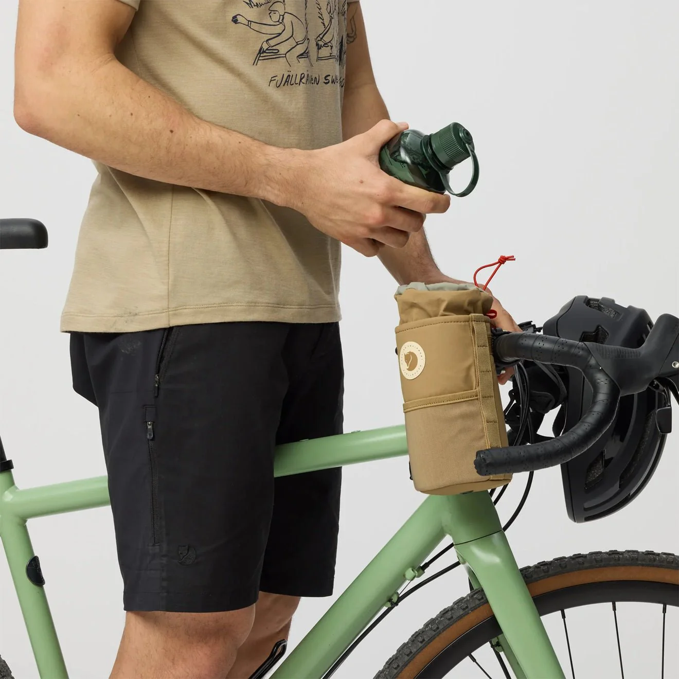 Fjallraven Hoja Snack Bag Large Classic Black - Image 5