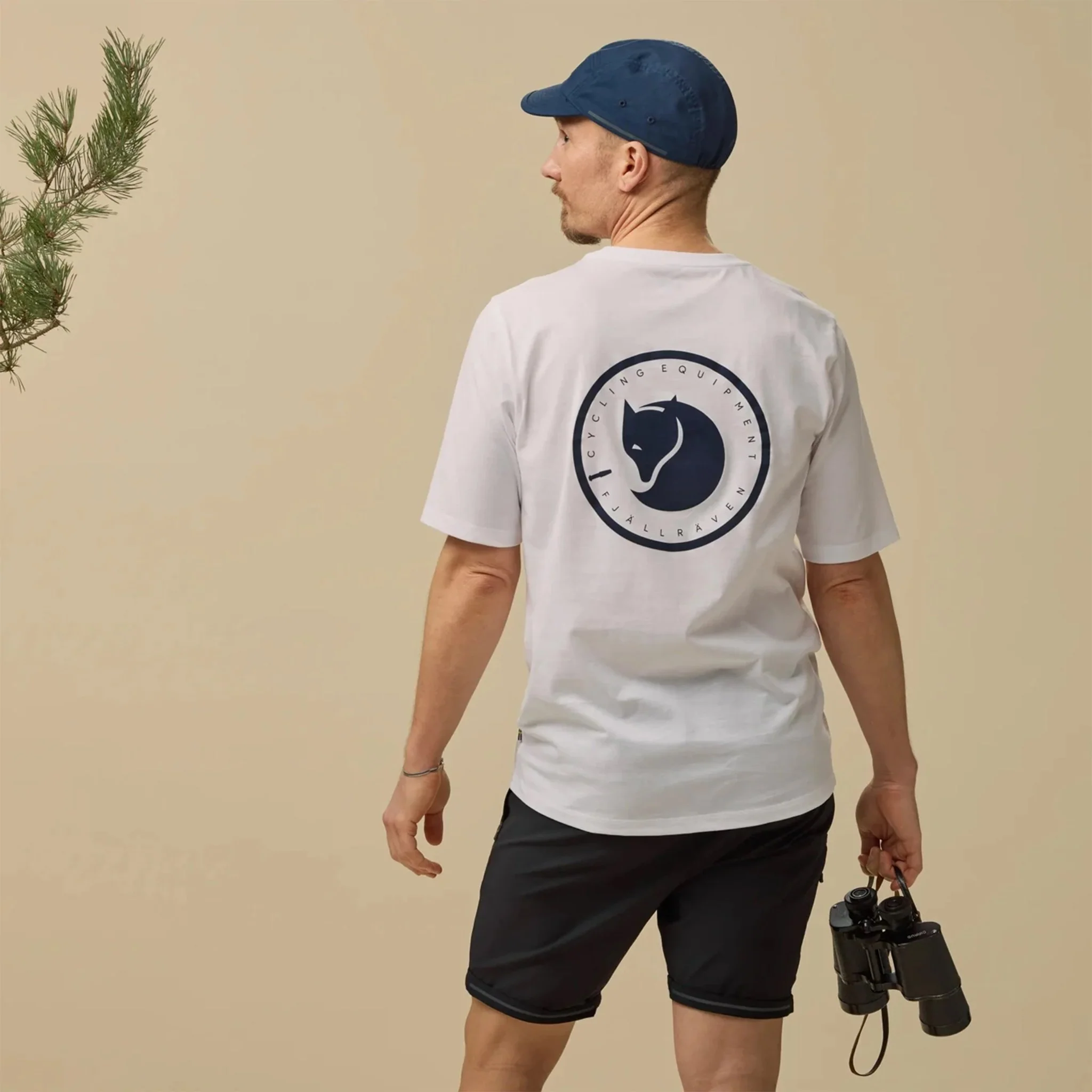Fjallraven Hoja T-shirt White - Image 4