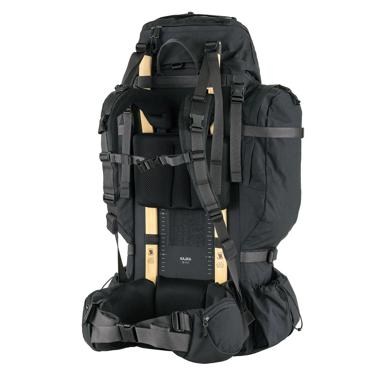 Fjallraven Kajka 55 M/L Coal Black - Image 3