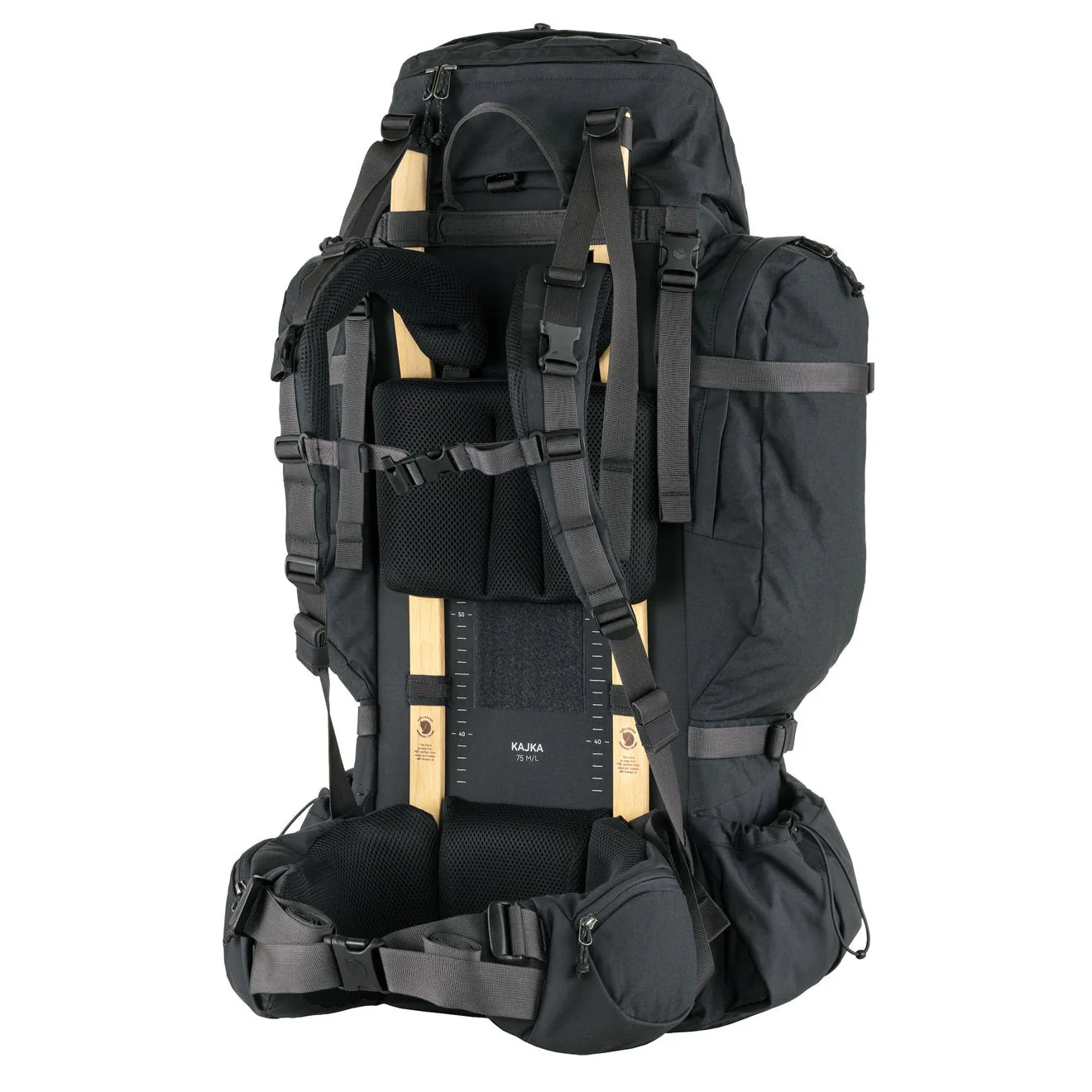 Fjallraven Kajka 75 M/L Coal Black - Image 3