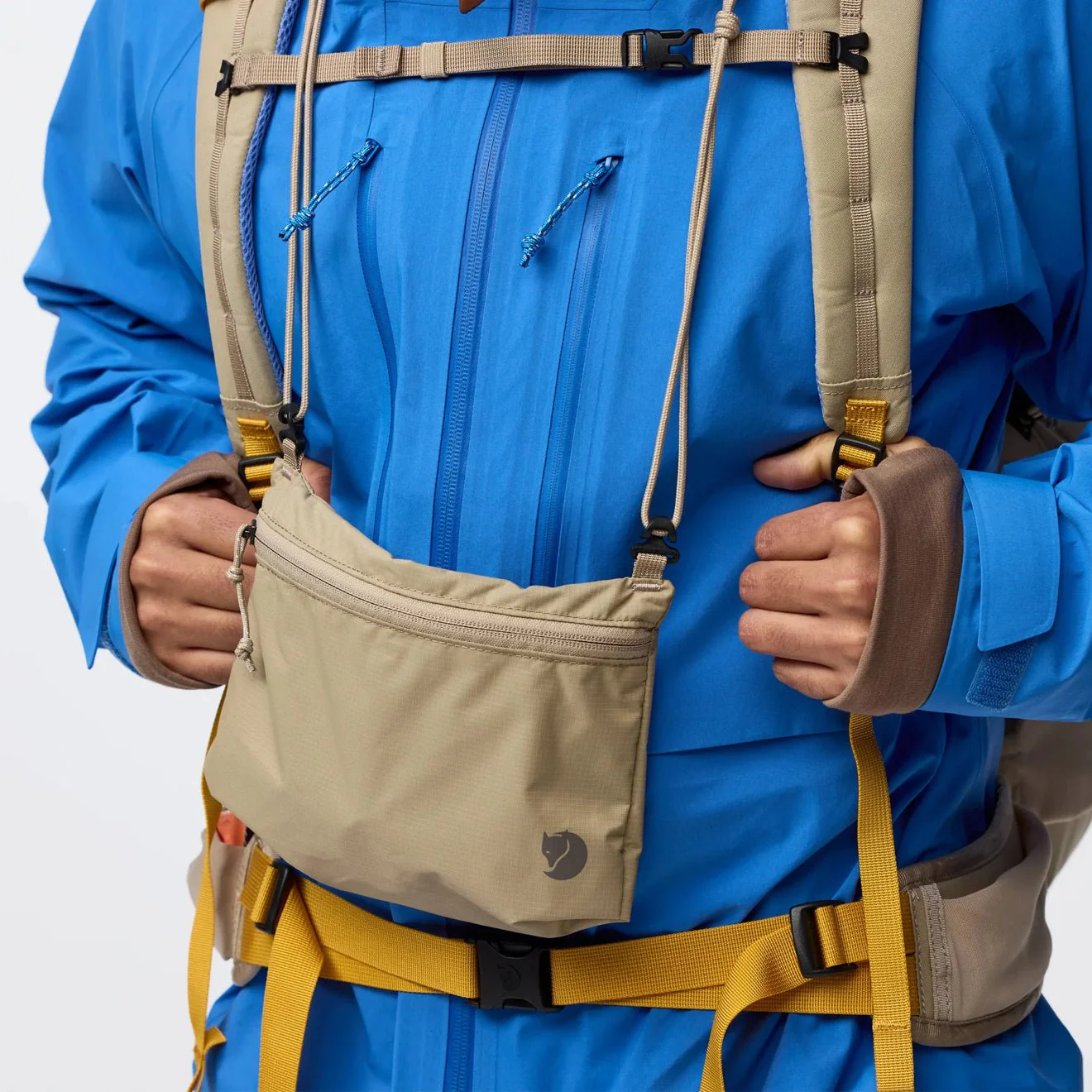 Fjallraven Kajka X-Latt 45 M/L Backpack Fossil - Image 5