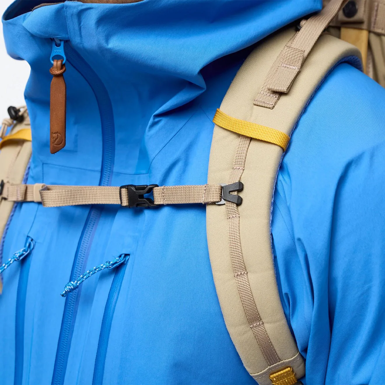 Fjallraven Kajka X-Latt 45 M/L Backpack Fossil - Image 6