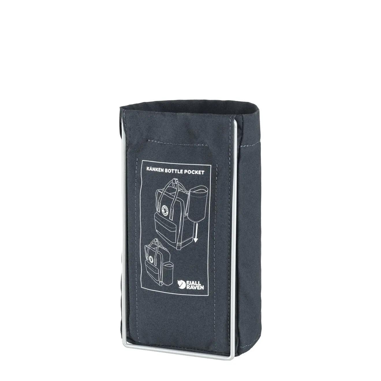 Fjallraven Kanken Bottle Pocket Navy - Image 2
