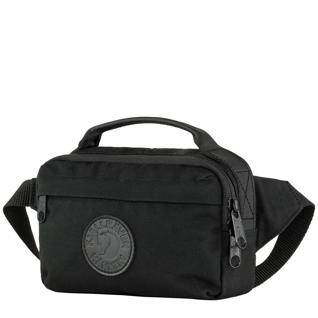 Fjallraven Kanken No. 2 Black Hip Pack - Image 3