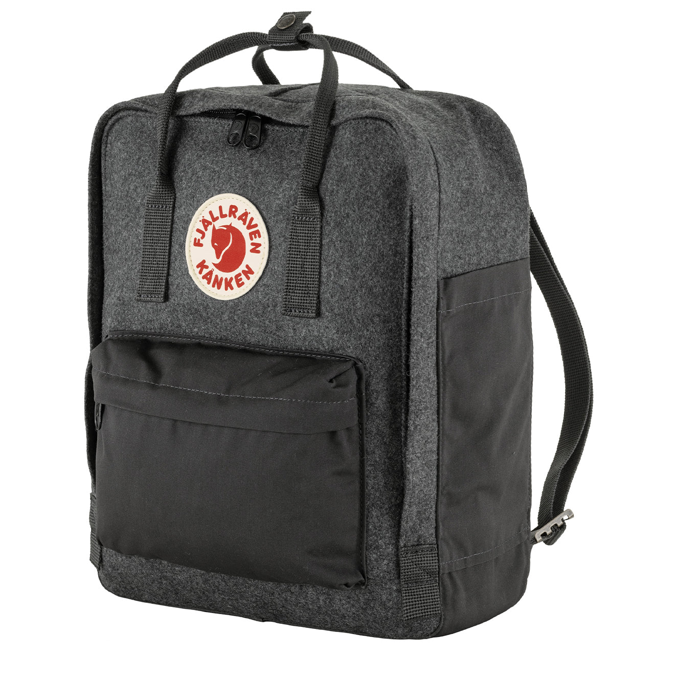 Fjallraven Kanken Re-Wool Backpack Grey - Image 3