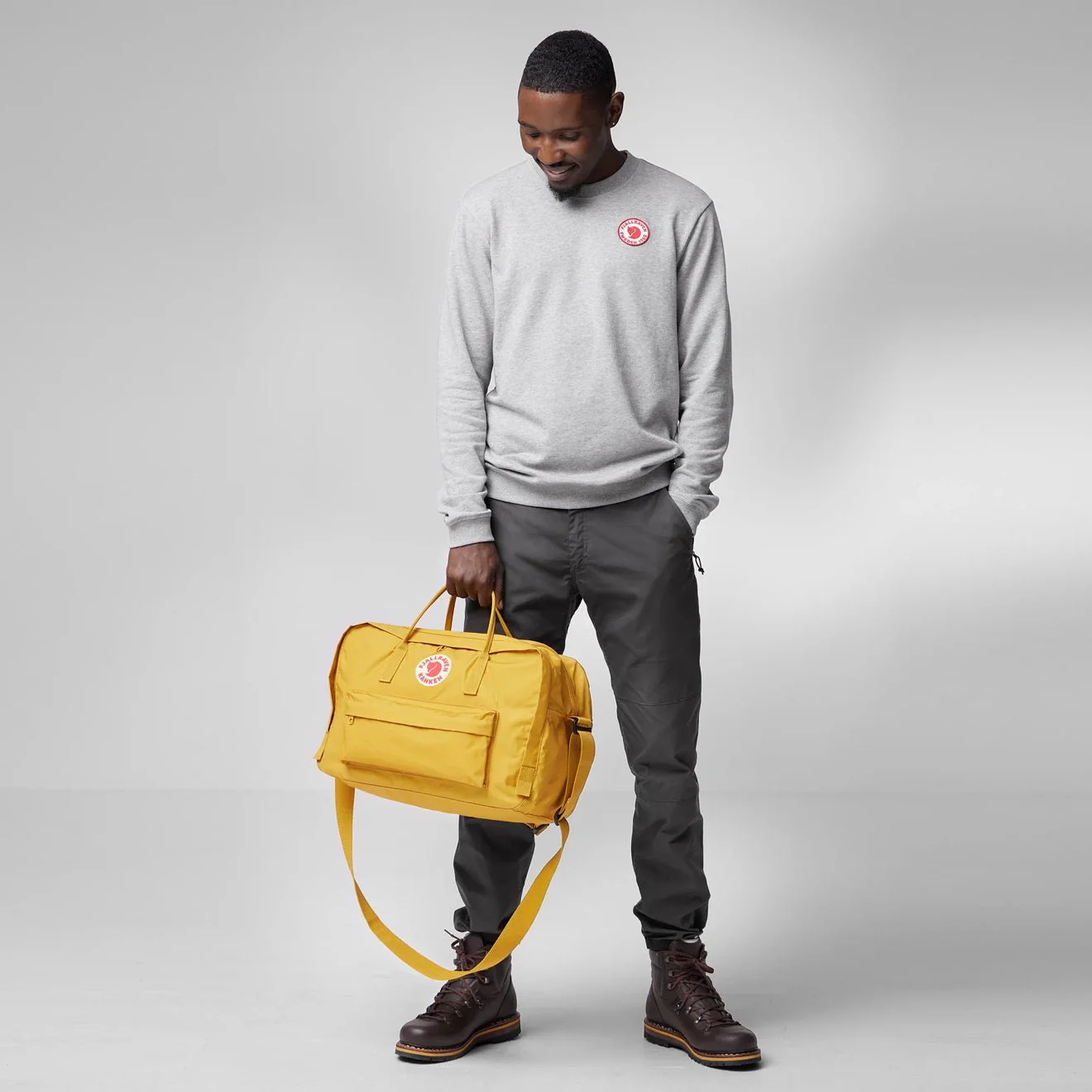 Fjallraven Kanken Weekender Bag Green - Image 4