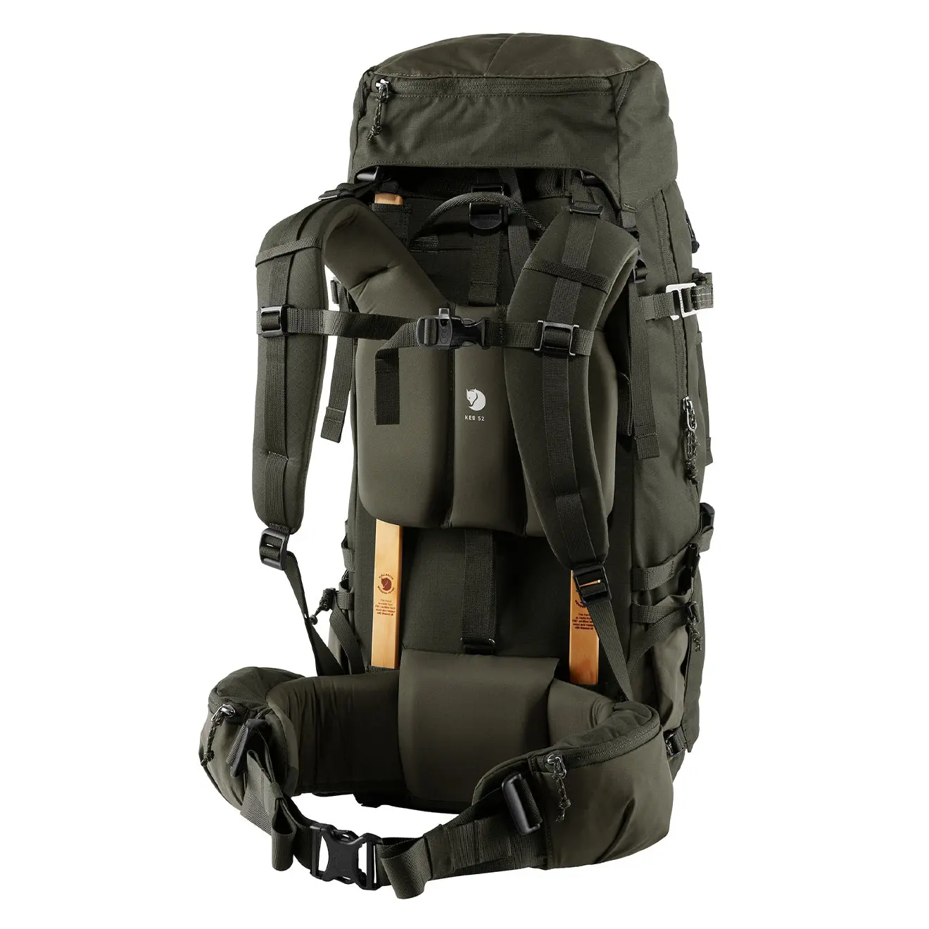 Fjallraven Keb 52 Backpack Olive / Deep Forest - Image 2
