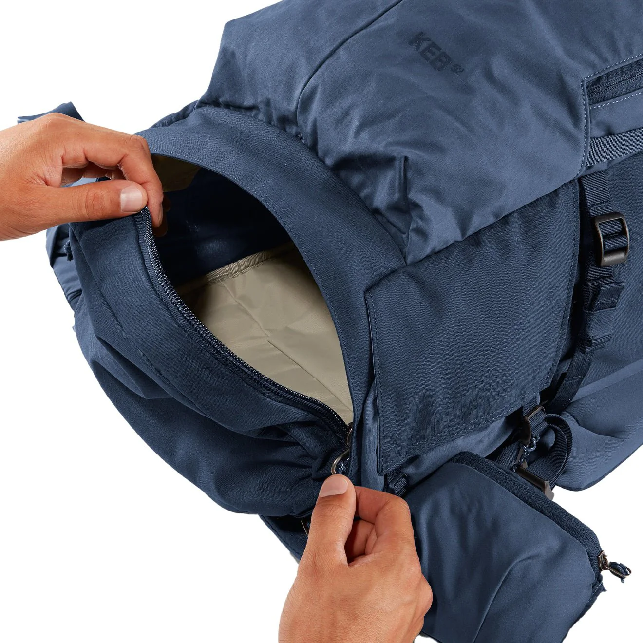 Fjallraven Keb 52 Storm / Dark Navy - Image 4