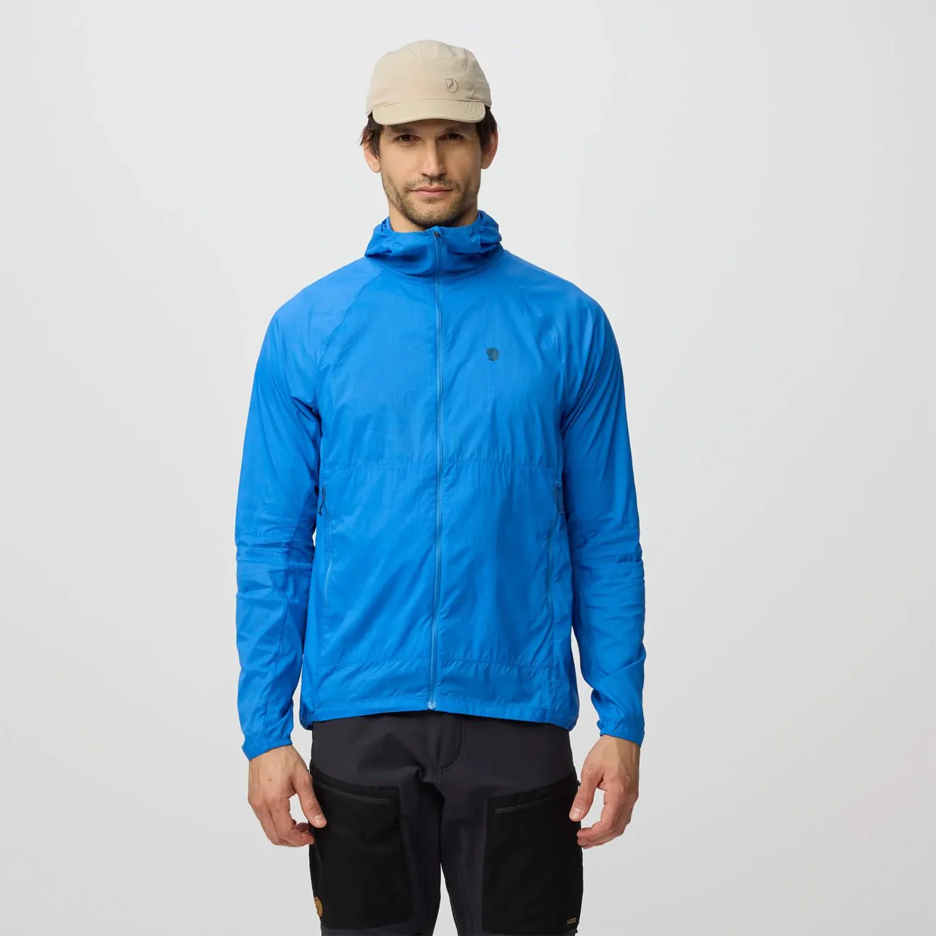 Fjallraven Keb Latt Wind Jacket Classic Mountain Blue - Image 3