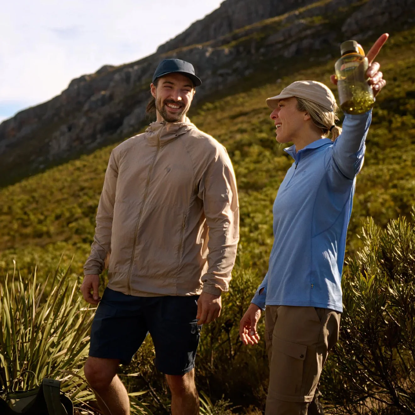 Fjallraven Keb Latt Wind Jacket Classic Mountain Blue - Image 7