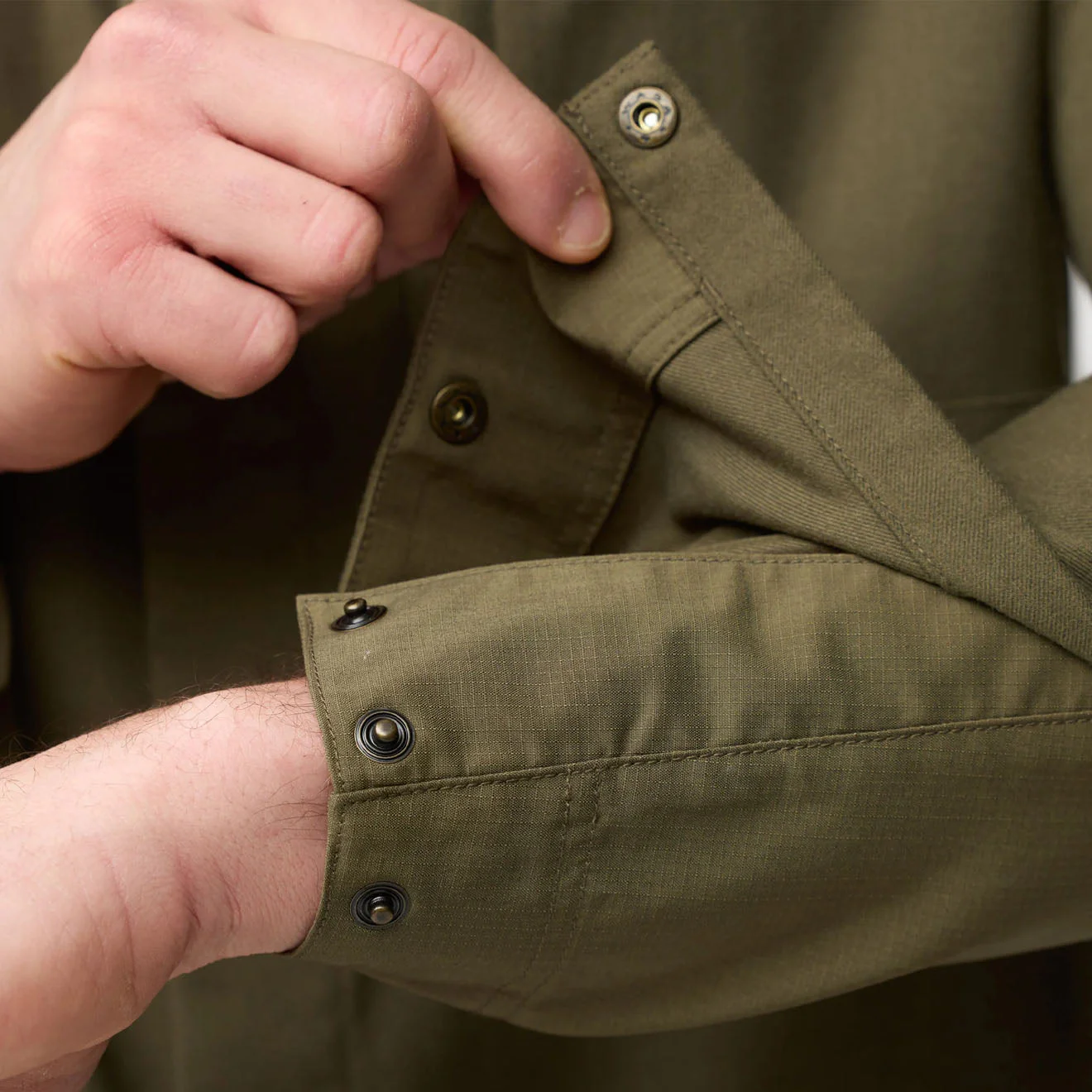 Fjallraven Keb Trekking Shirt LS Laurel Green-Laurel Green - Image 4