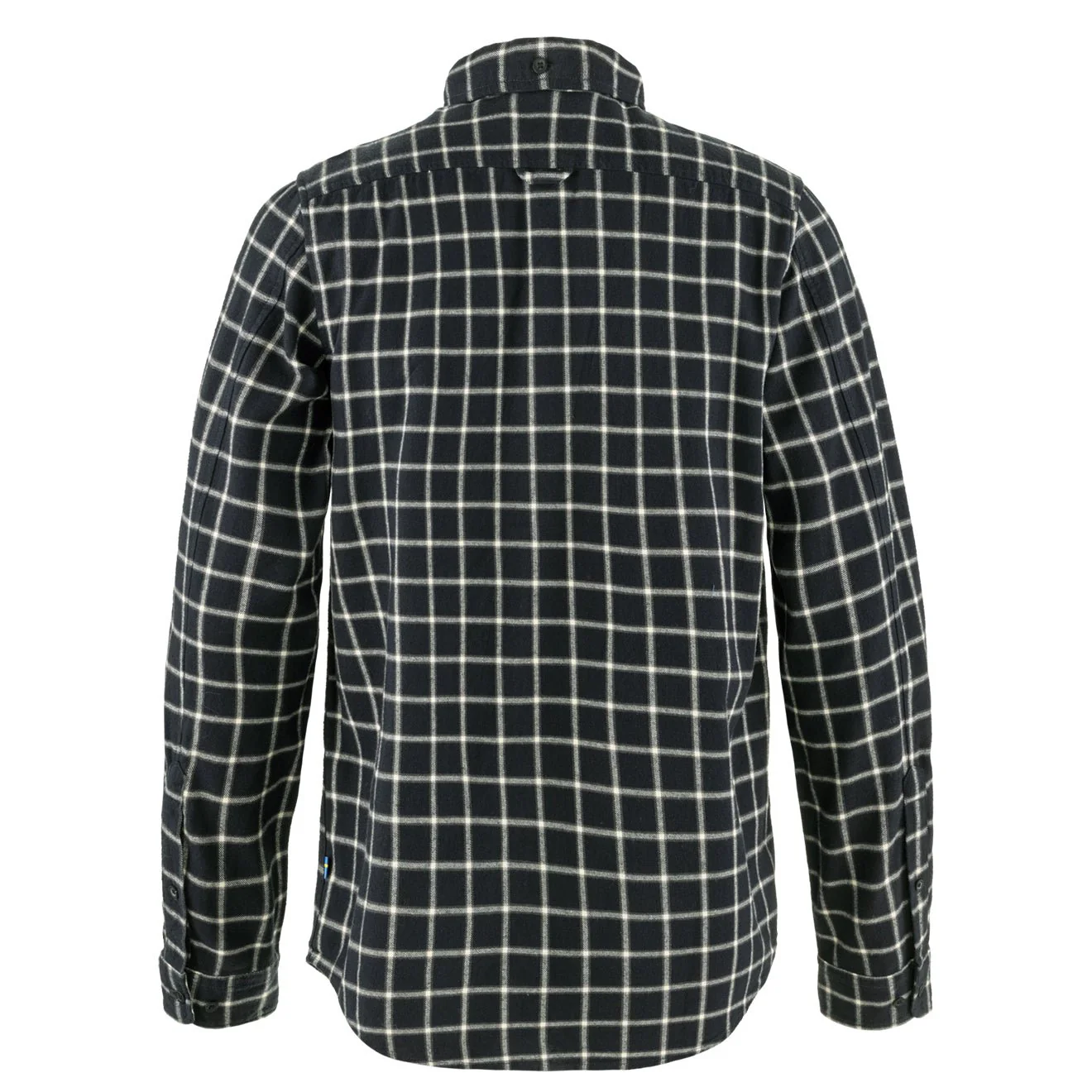 Fjallraven Ovik Flannel Shirt Dark Navy / Chalk White - Image 2