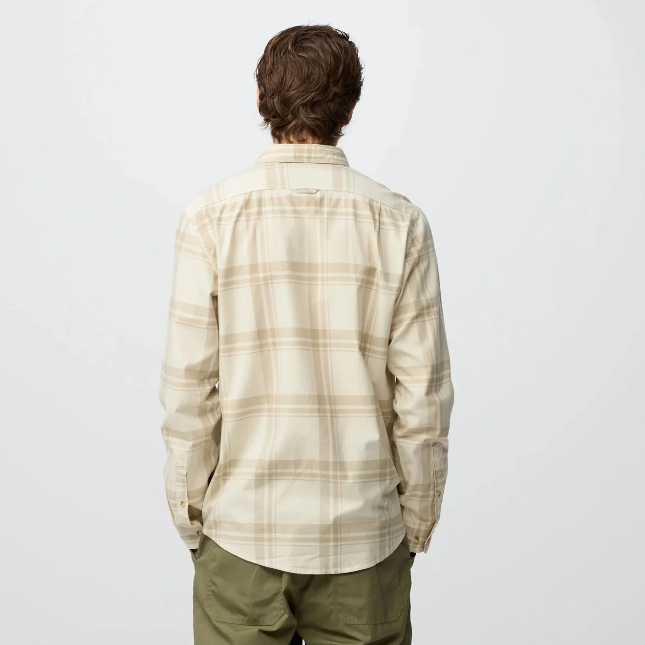 Fjallraven Ovik Lite Flannel Shirt Classic Dark Navy - Image 4