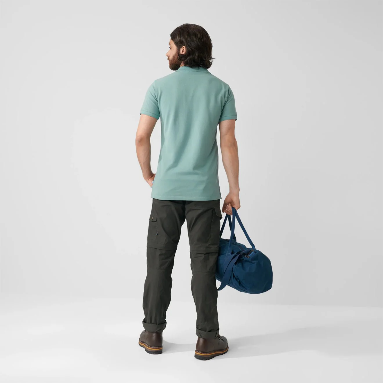 Fjallraven Ovik Polo Shirt Dusty Rose - Image 4