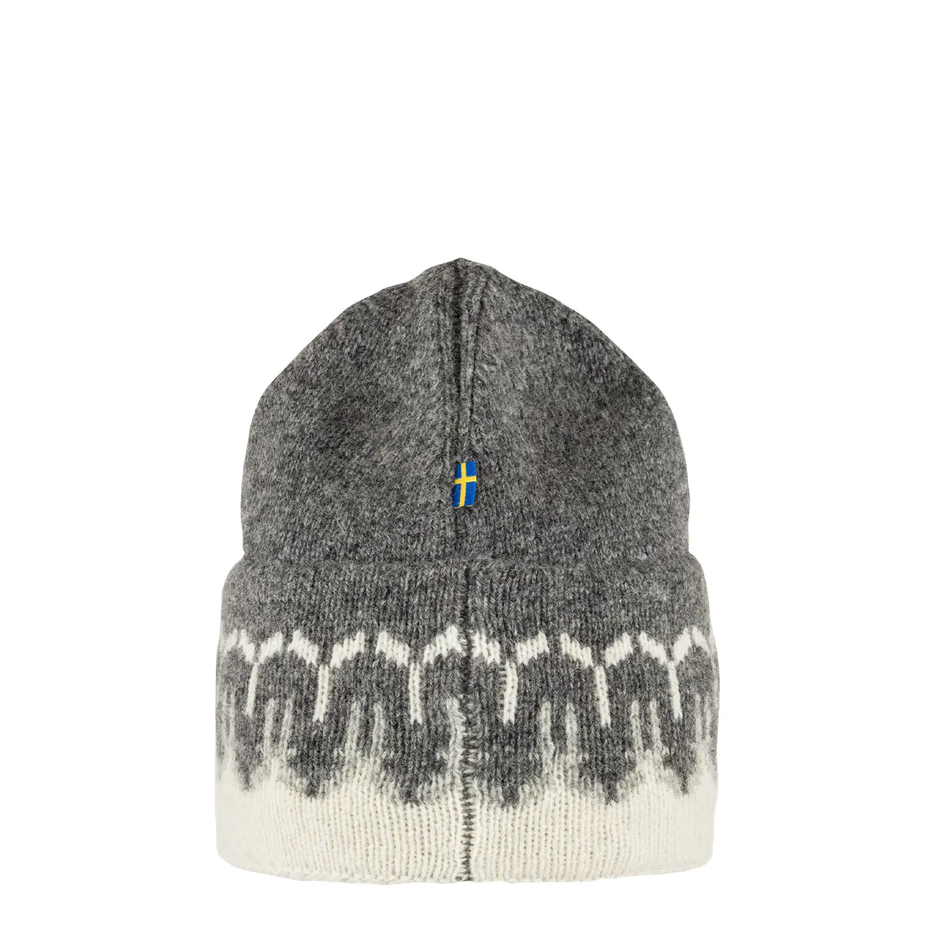 Fjallraven Path Knit Beanie Chalk White / Grey - Image 3