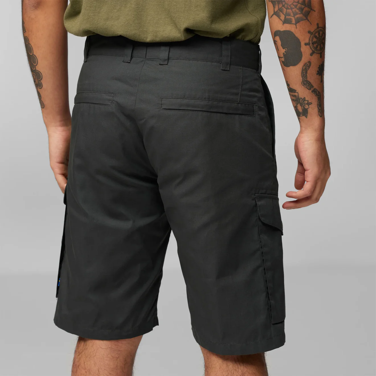 Fjallraven Ruaha Shorts Dark Grey - Image 6