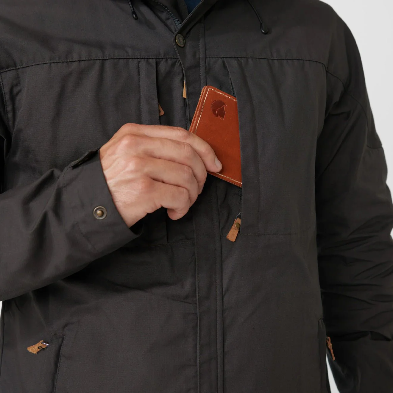 Fjallraven Skogso Jacket Classic Fossil - Image 5