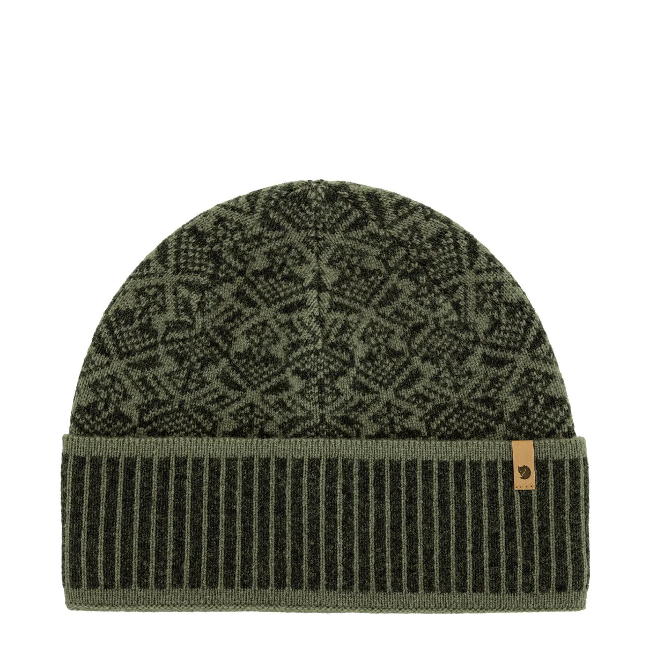 Fjallraven Snow Beanie Deep Forest - Image 3