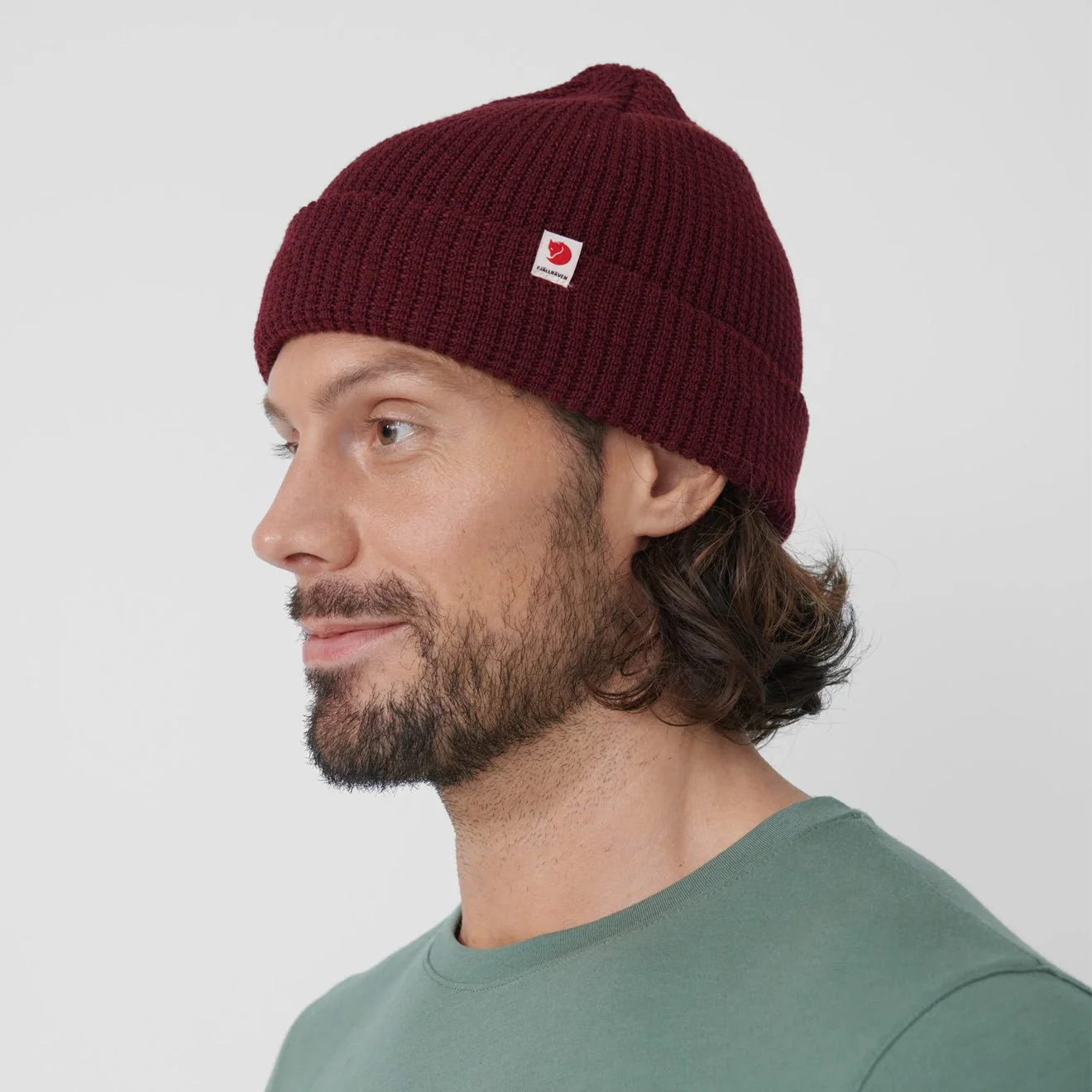 Fjallraven Tab Beanie Hat Acorn - Image 4