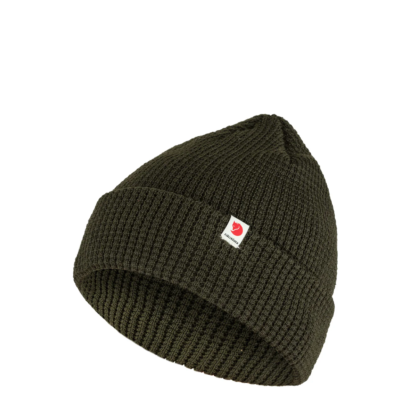 Fjallraven Tab Beanie Hat Deep Forest - Image 3