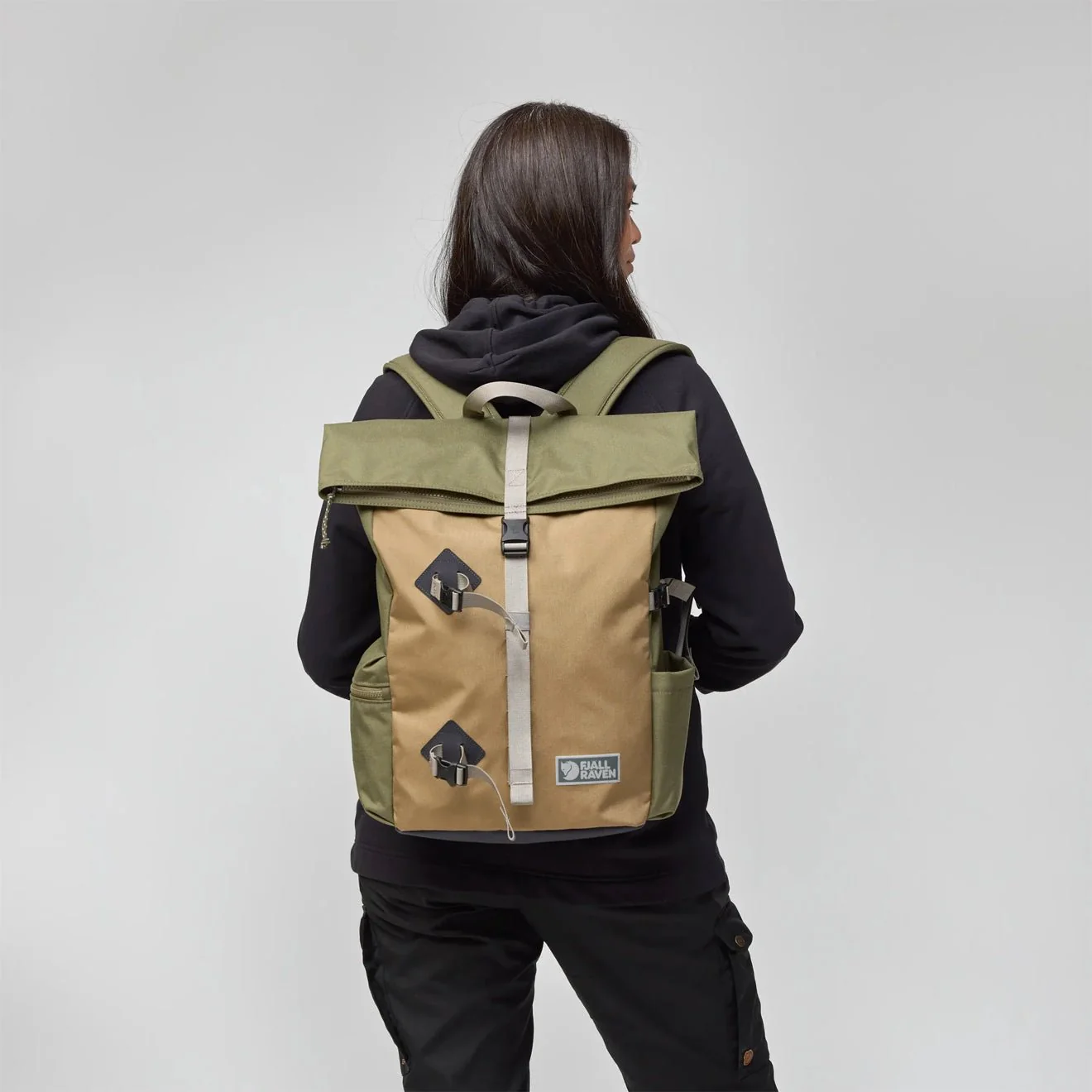 Fjallraven Vardag Foldsack 25 Green / Clay - Image 7
