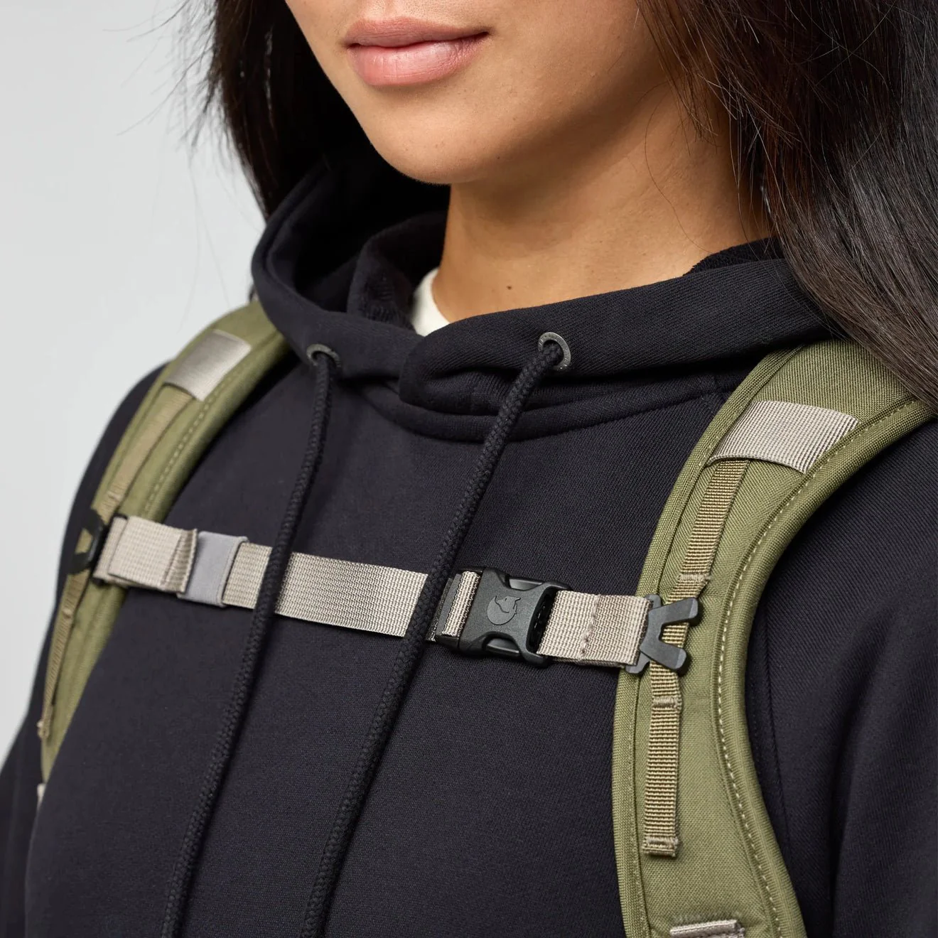 Fjallraven Vardag Foldsack 25 Green / Clay - Image 8