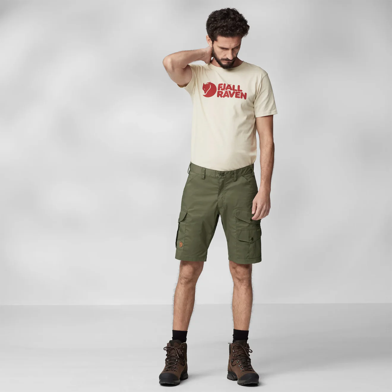 Fjallraven Vidda Pro Lite Shorts Black - Image 3