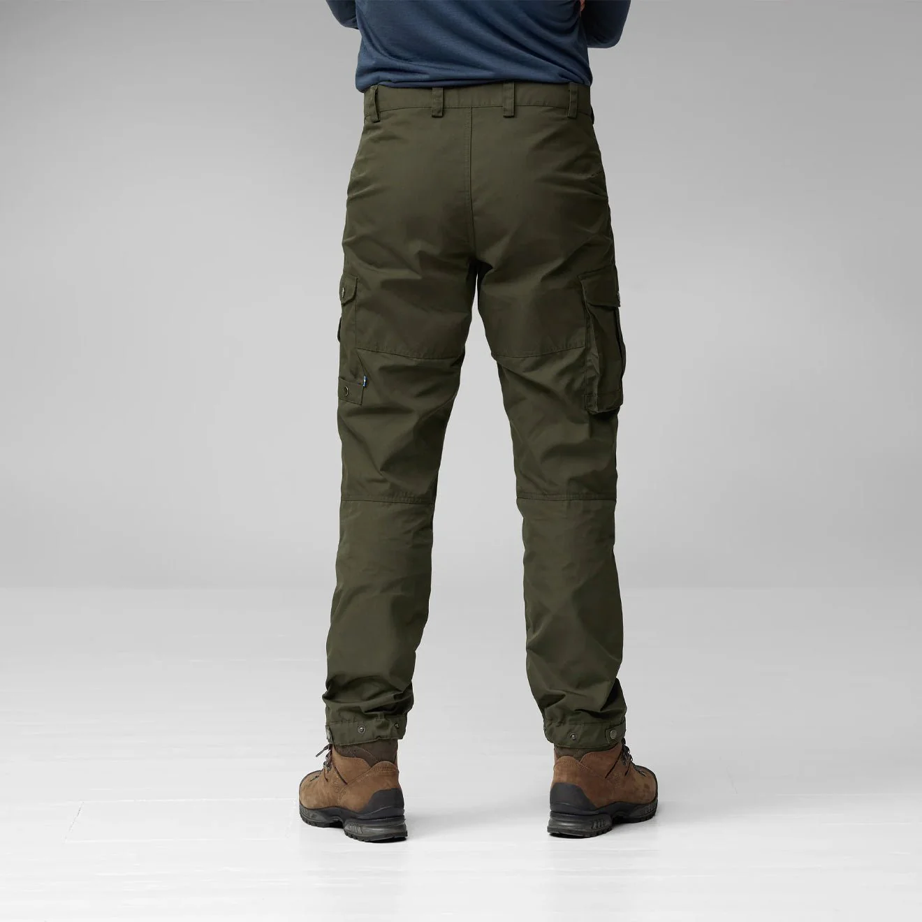 Fjallraven Vidda Pro Trousers Reg Leg Dark Grey / Black - Image 4