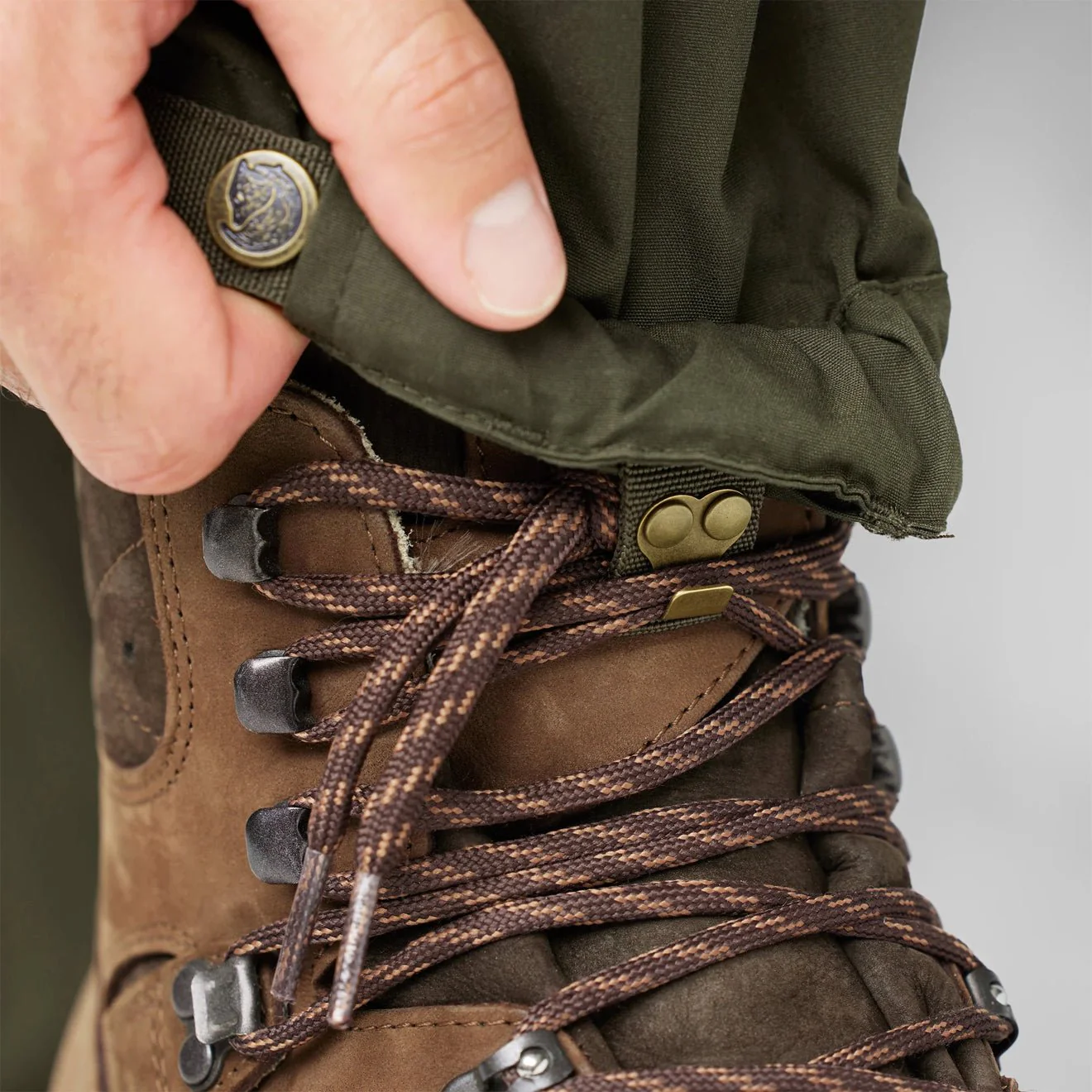 Fjallraven Vidda Pro Trousers Reg Leg Dark Grey / Black - Image 7