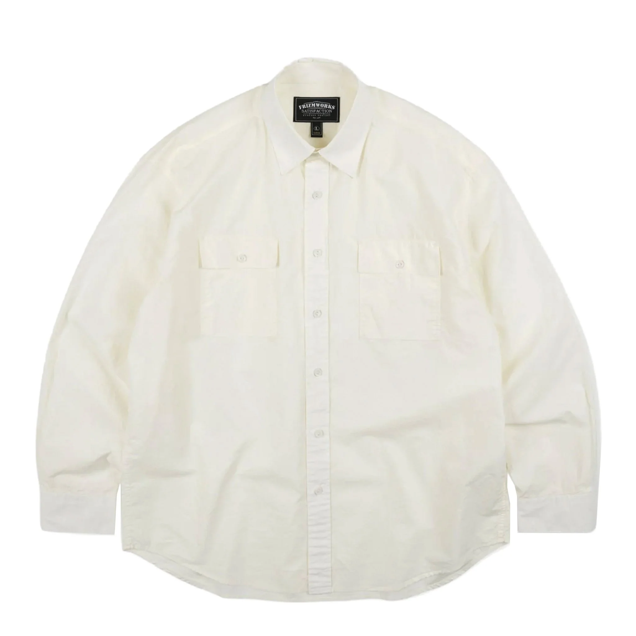 Frizmworks Cigarette Pocket Typewriter Shirt Butter