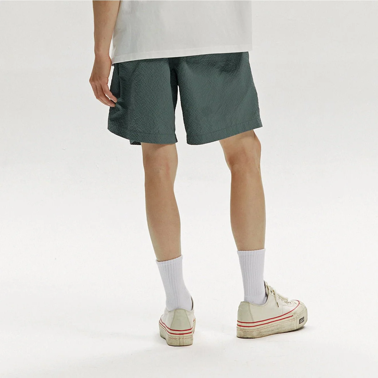 Frizmworks Comfortable Banding Shorts Teal Teal - Image 4