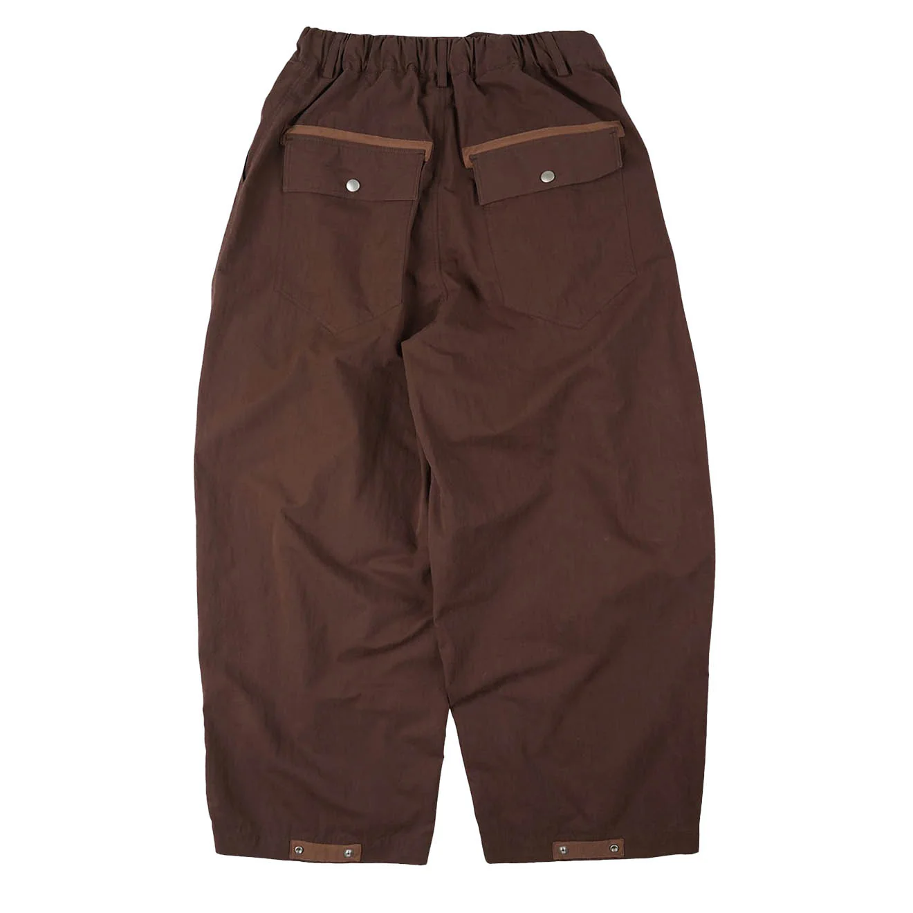 Frizmworks Fold Fatigue Wide Pants Brown - Image 2