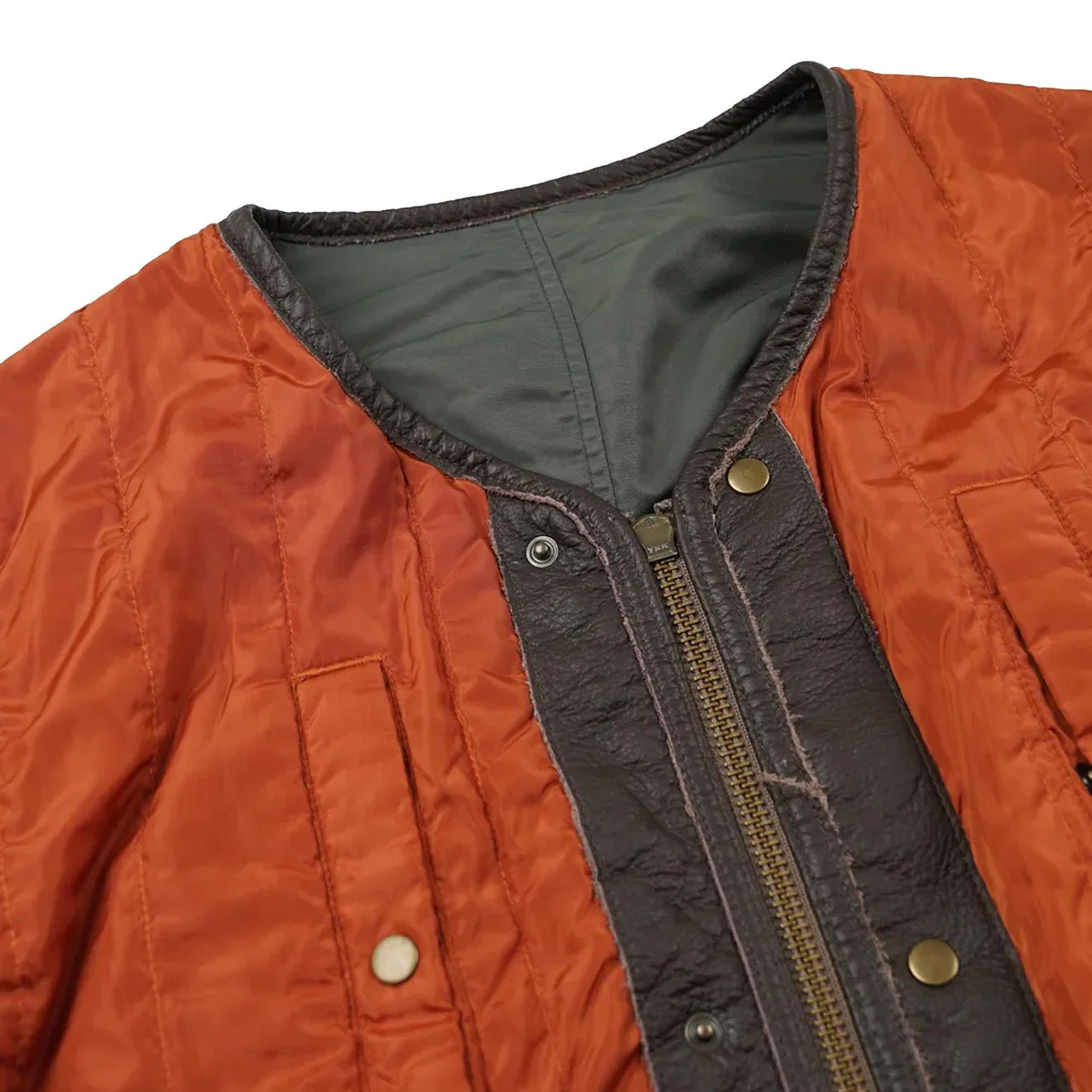 Frizmworks Reversible MA Liner Jacket Olive - Image 7
