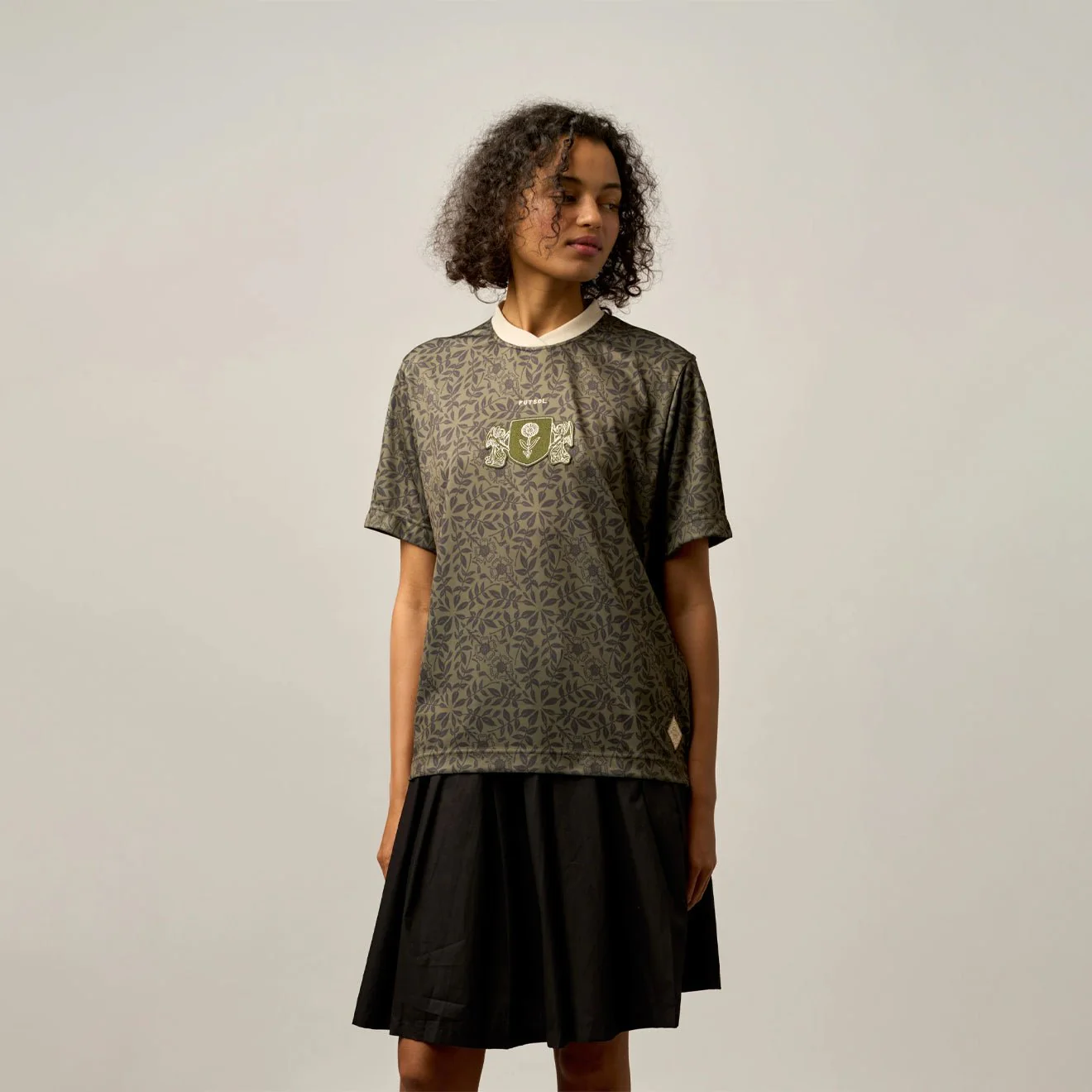 Futsol Short Sleeve Jersey Wildflower Green - Image 3