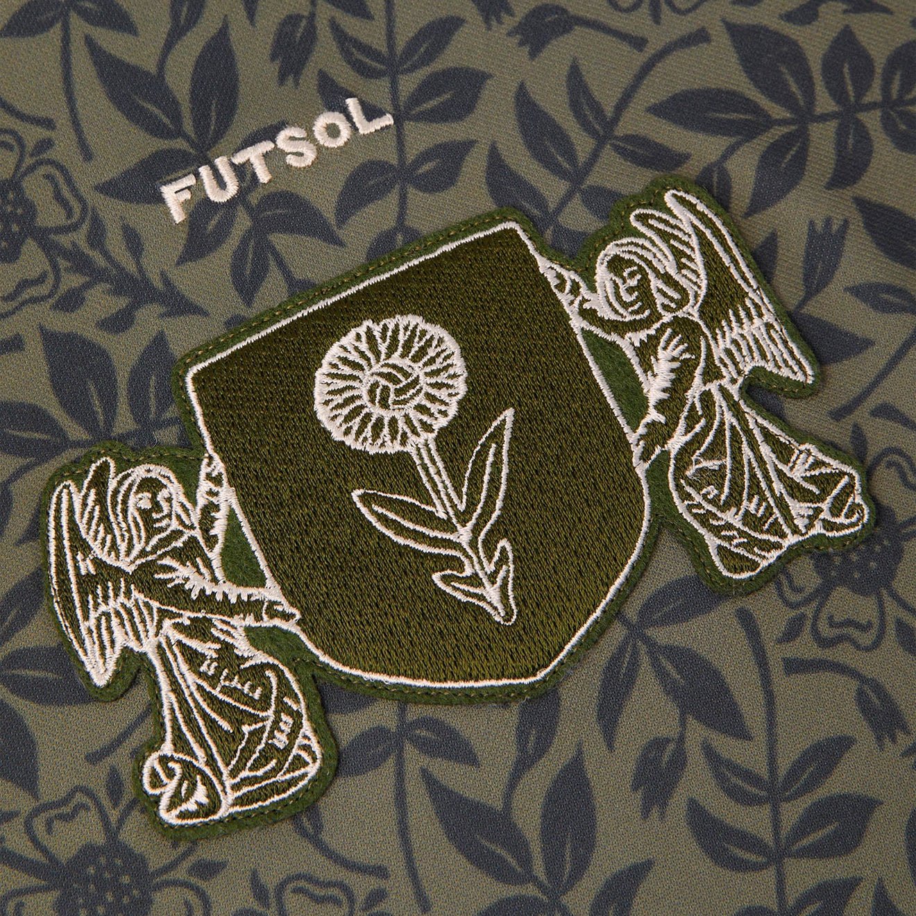 Futsol Short Sleeve Jersey Wildflower Green - Image 4