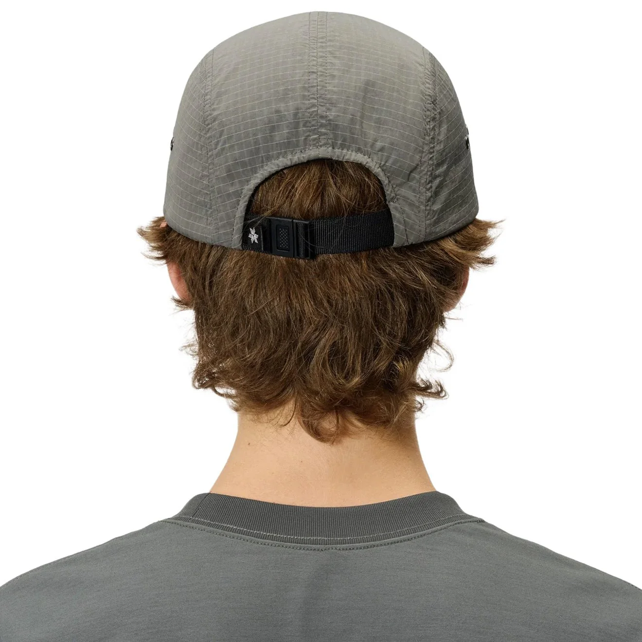 Goldwin Dope Dyed Rip-Stop Wind Cap Carbon Gray - Image 3
