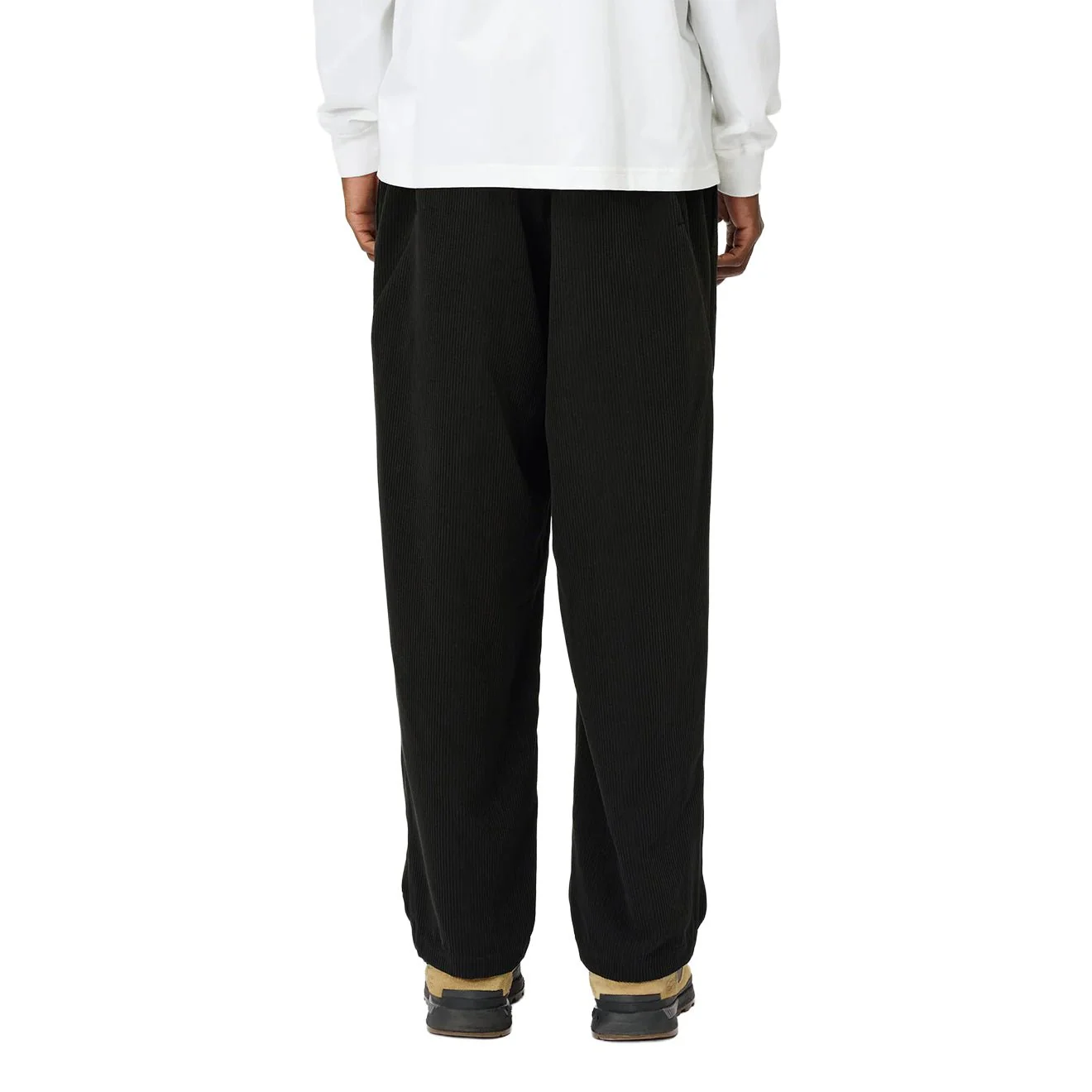 Goldwin Fine Wale Corduroy Straight Pants Deep Charcoal - Image 4