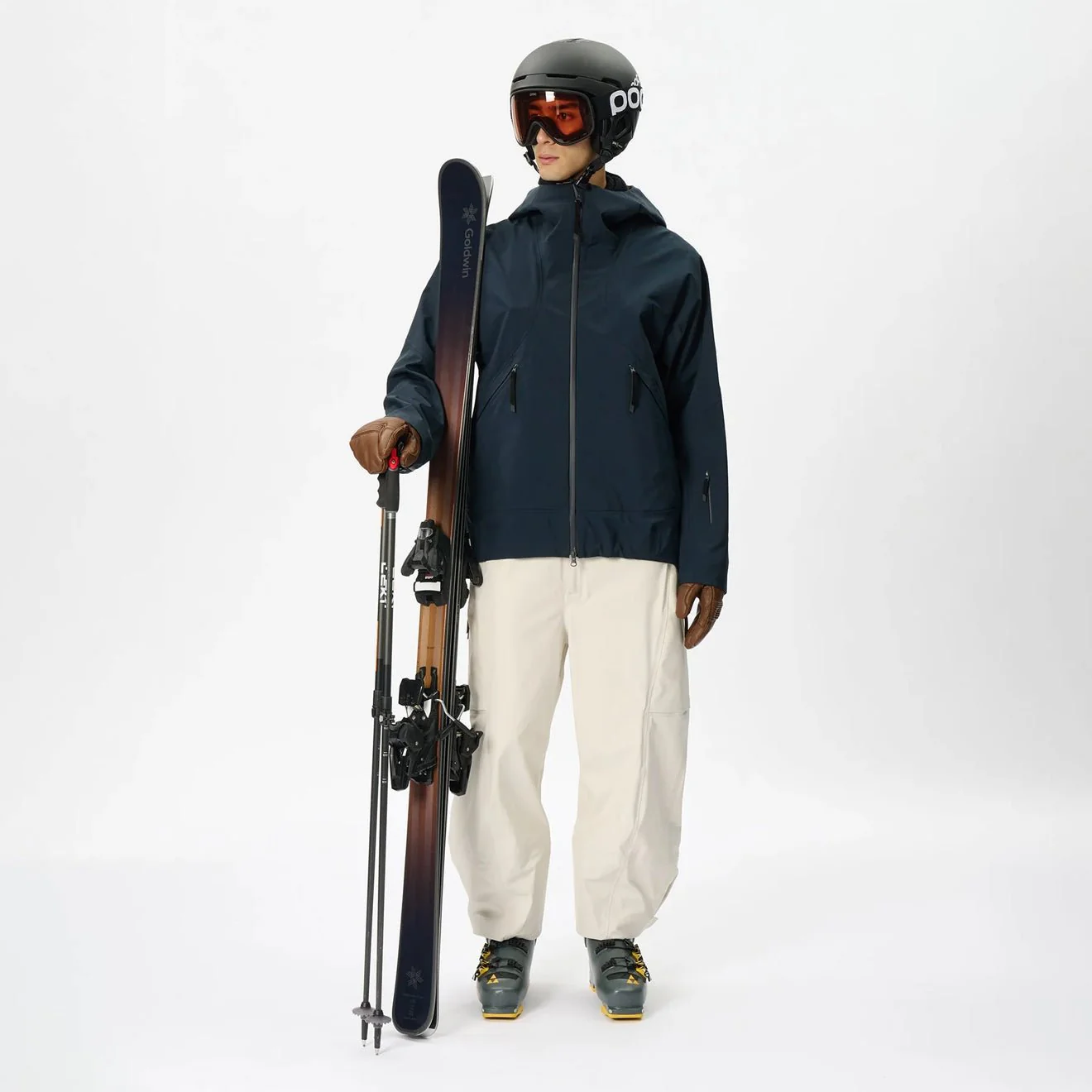 Goldwin Oyabe 3L Jacket Carbon - Image 3